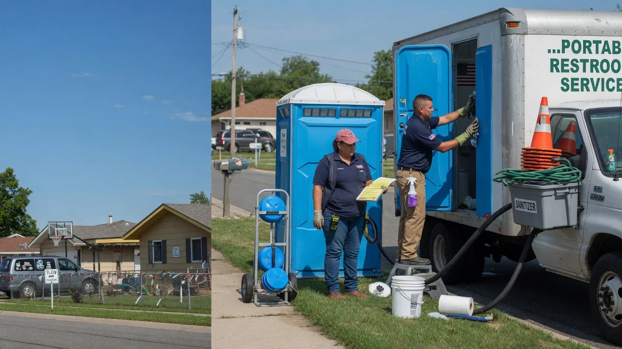 Porta Potty Rental in Graford, TX near me